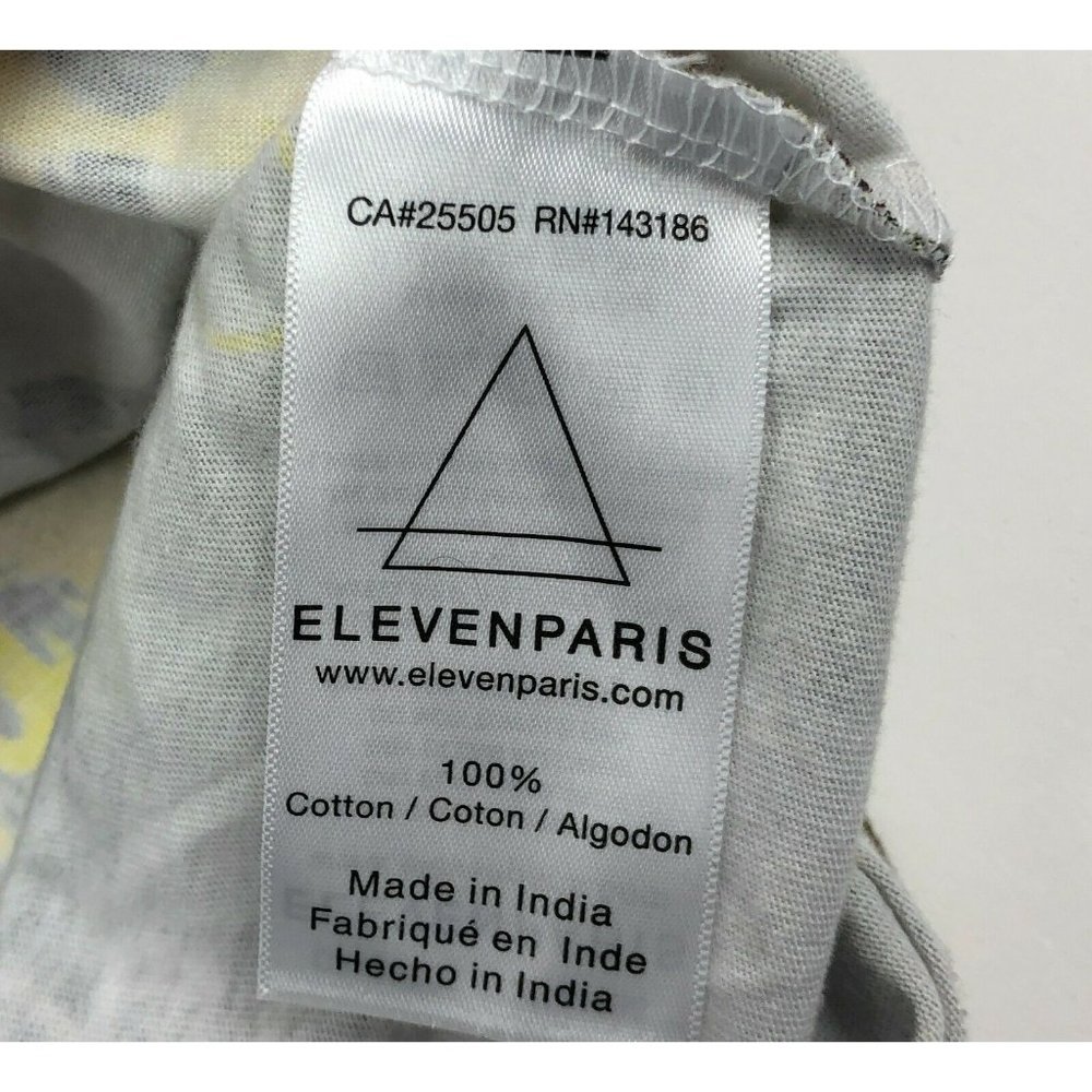 Eleven Paris Brandalised Collage Life Is A Joke Medium Crew Neck Tee T-Shirt - Picture 7 of 9